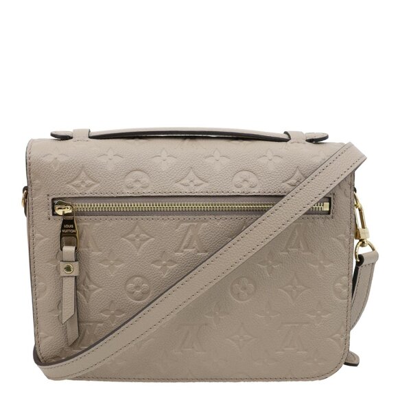 Louis Vuitton  Metis Pochette Empreinte Leather Crossbody Bag Beige - Picture 4 of 14